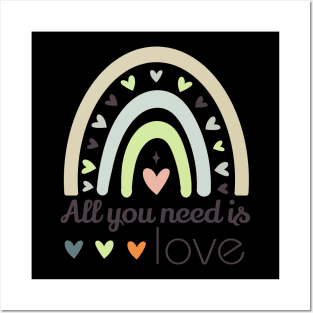 all you need is love Posters and Art